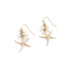 Pearl Dangle with Starfish Earrings